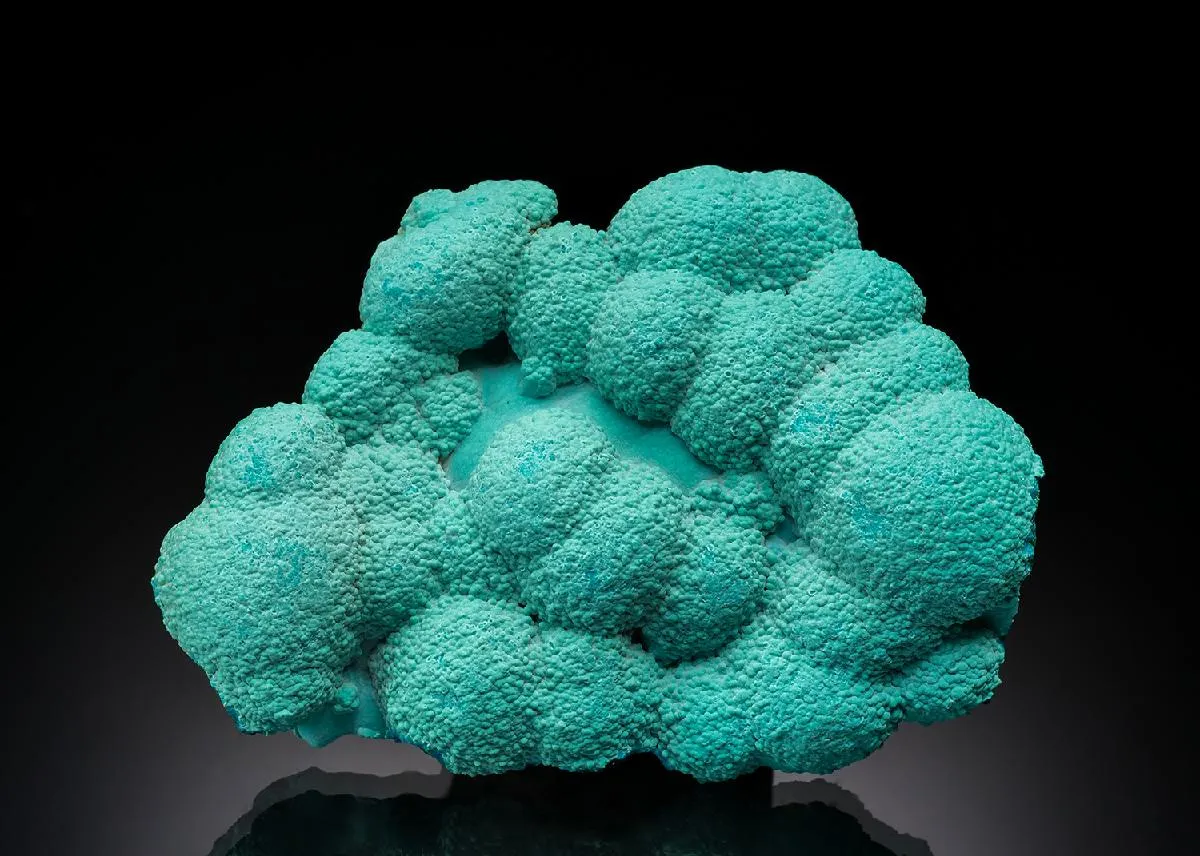 Chrysocolla on Malachite - image 1