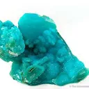 Chrysocolla on Malachite After Azurite - image 1