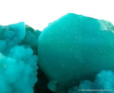 Chrysocolla on Malachite After Azurite - image 2