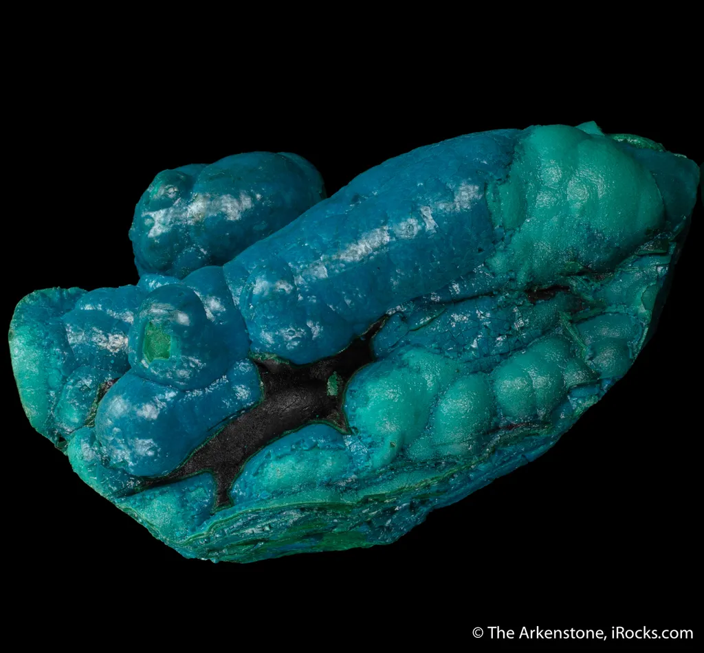 Chrysocolla on Malachite - image 5