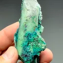 Chrysocolla on Quartz - image 2