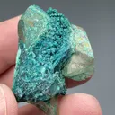 Chrysocolla on Quartz - image 2