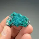 Chrysocolla on Quartz - image 2