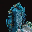 Chrysocolla on Quartz - image 4