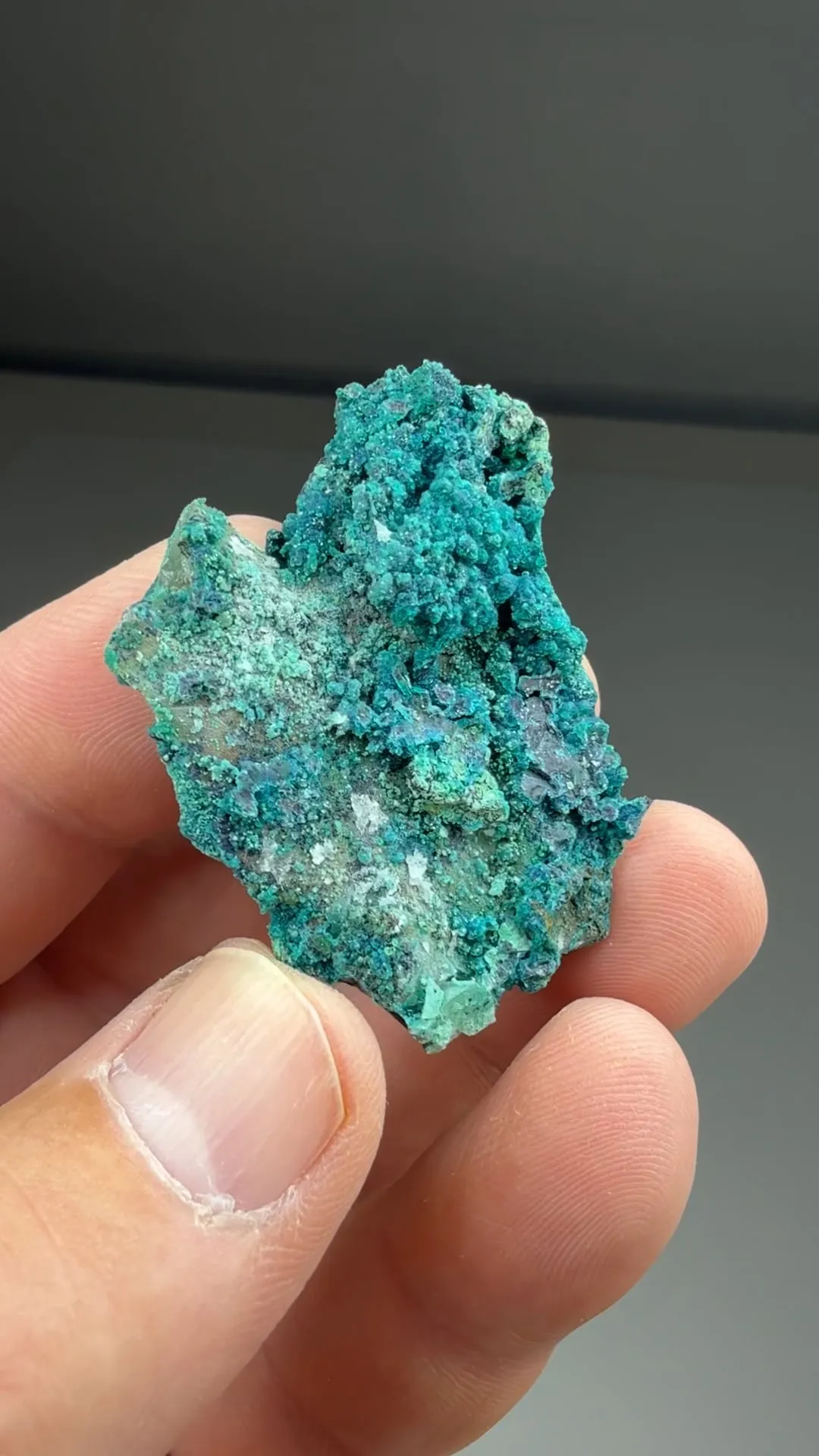 Chrysocolla on Quartz - image 2