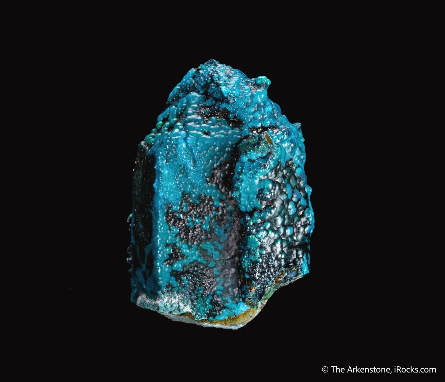 Chrysocolla on Quartz - image 3