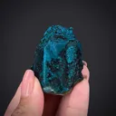 Chrysocolla on Quartz - image 1