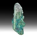Chrysocolla on Quartz - image 1