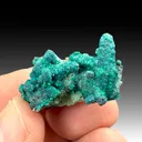 Chrysocolla on Quartz - image 1
