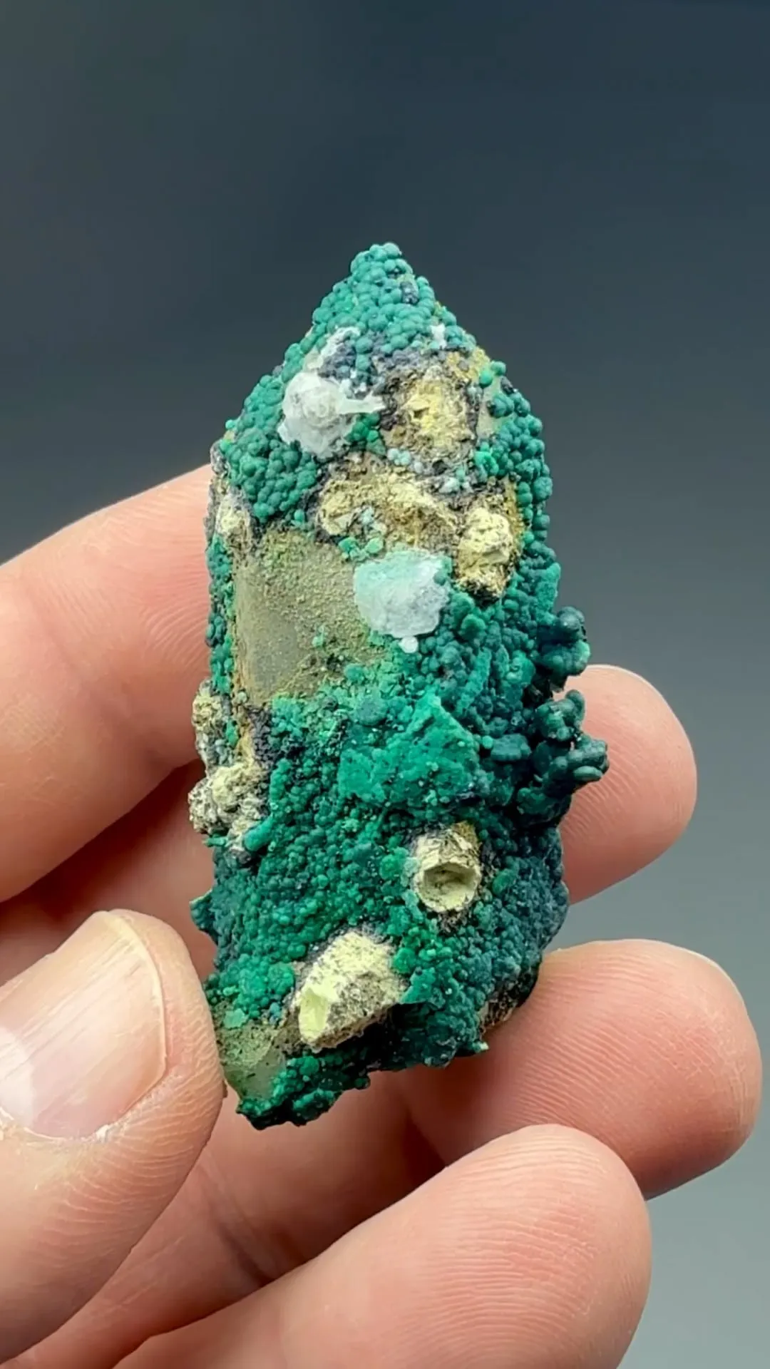 Chrysocolla on Quartz - image 2
