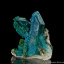 Chrysocolla on Quartz - image 4