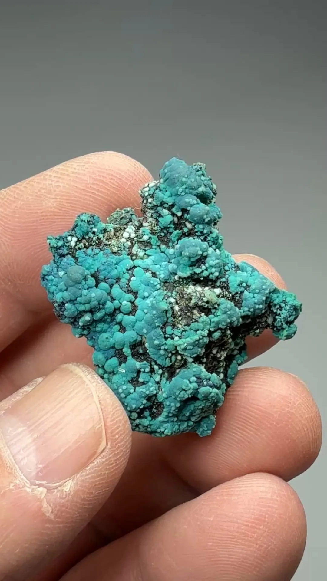 Chrysocolla on Quartz - image 2
