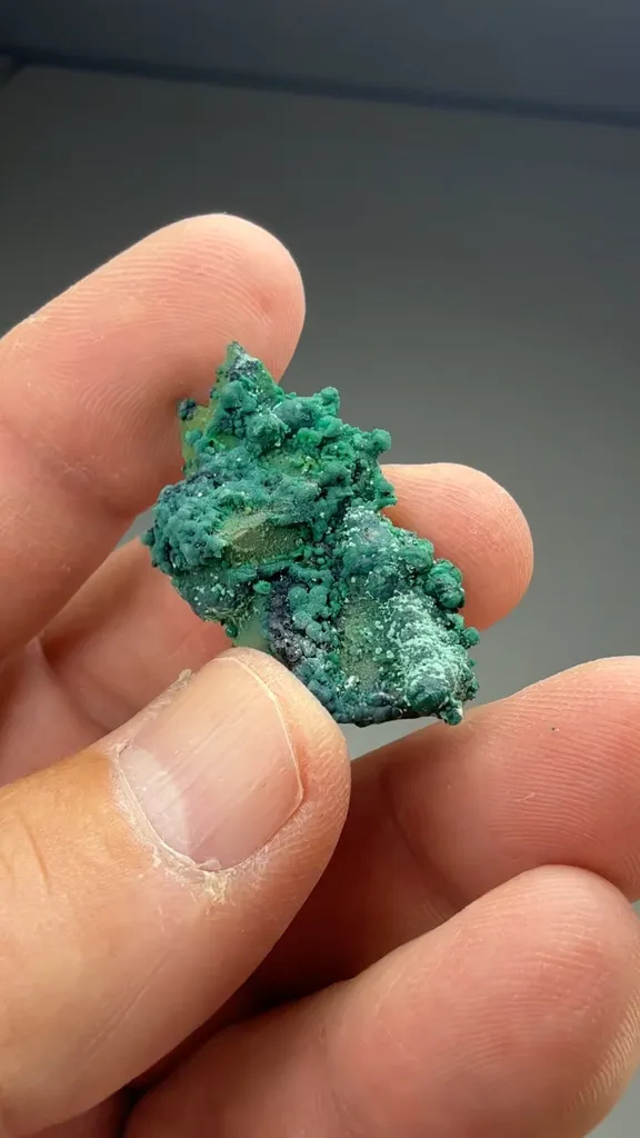 Chrysocolla on Quartz - image 2
