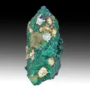 Chrysocolla on Quartz - image 1