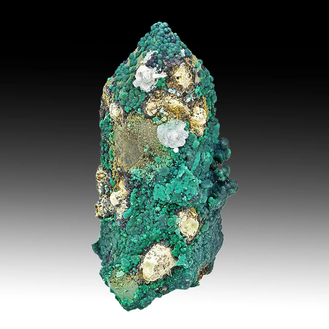 Chrysocolla on Quartz - image 1