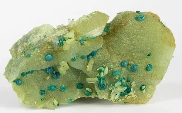 Chrysocolla, Prehnite image