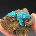 Chrysocolla Ps. after Malachite - image 3