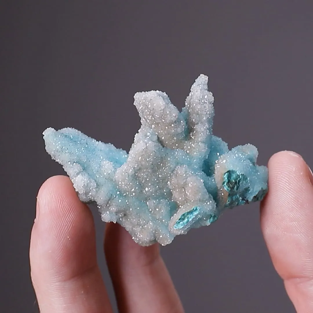 Chrysocolla ps. after Malachite ps. after Azurite - image 2