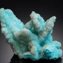 Chrysocolla ps. after Malachite ps. after Azurite - image 1
