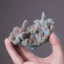 Chrysocolla ps. after Malachite ps. after Azurite - image 2