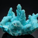 Chrysocolla ps. after Malachite ps. after Azurite with Quartz - image 1