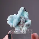 Chrysocolla ps. after Malachite ps. after Azurite with Quartz - image 2