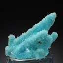 Chrysocolla ps. after Malachite ps. after Azurite with Quartz - image 1