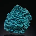 Chrysocolla ps. after Malachite ps. after Azurite with Quartz - image 1