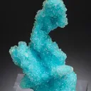 Chrysocolla ps. after Malachite ps. after Azurite with Quartz - image 1