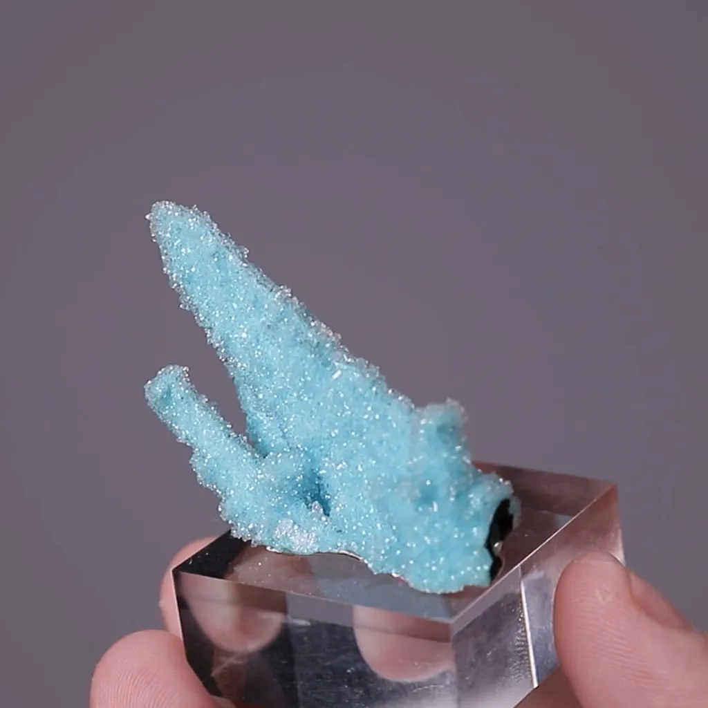 Chrysocolla ps. after Malachite ps. after Azurite with Quartz - image 2