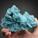 Chrysocolla ps. after Malachite with Quartz and Malachite - image 2