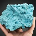 Chrysocolla ps. after Malachite with Quartz and Malachite - image 2