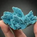 Chrysocolla ps. after Malachite with Quartz and Malachite - image 2