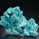 Chrysocolla ps. after Malachite with Quartz and Malachite - image 1