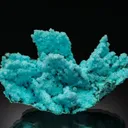 Chrysocolla ps. after Malachite with Quartz and Malachite - image 1