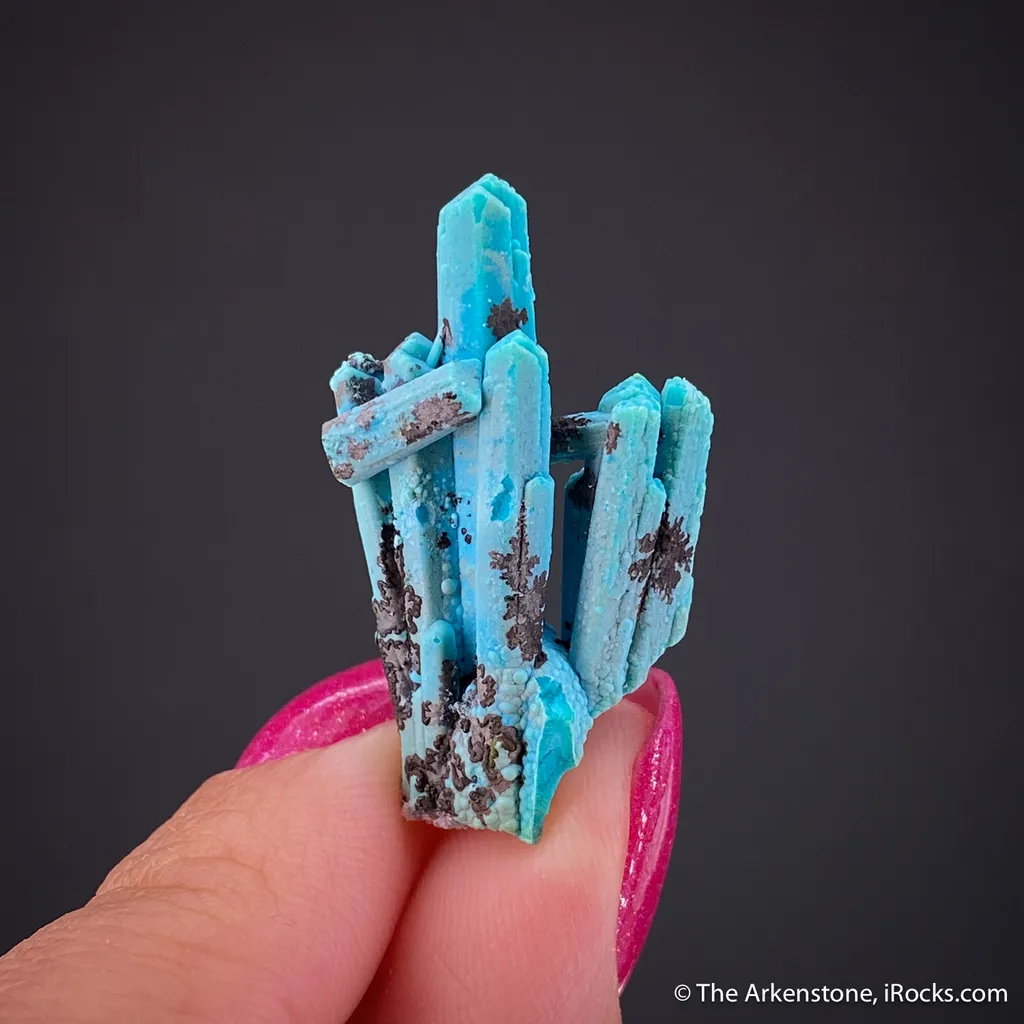 Chrysocolla ps. Azurite - image 2