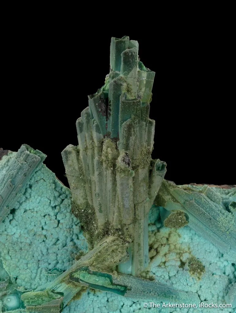 Chrysocolla ps. Azurite - image 2