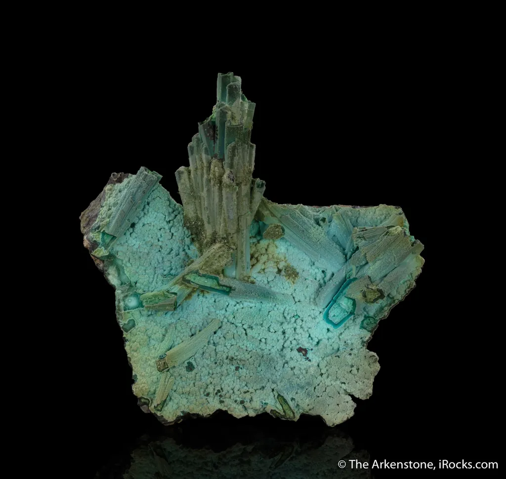 Chrysocolla ps. Azurite image