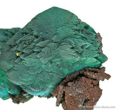 Chrysocolla Ps. Malachite Ps. Azurite image