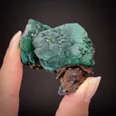 Chrysocolla ps Malachite ps Azurite - image 1