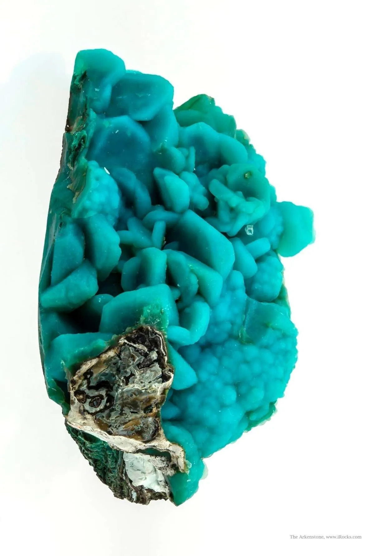 Chrysocolla Ps. Malachite Ps. Azurite - image 4