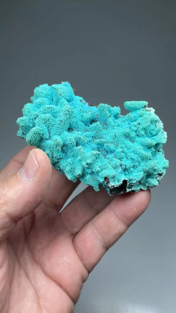 Chrysocolla pseudomorph - image 2