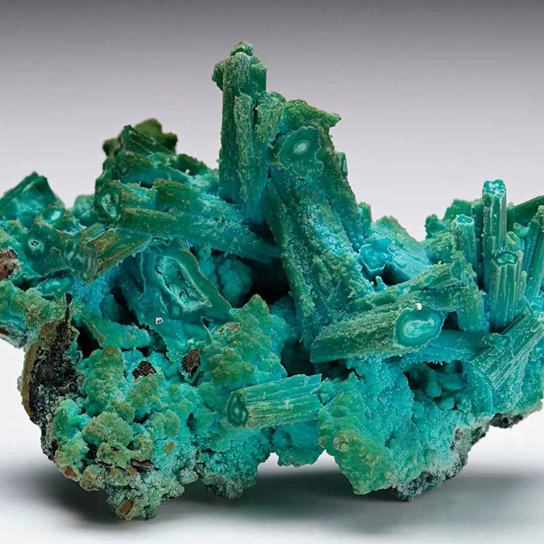 Chrysocolla Pseudomorph After Azurite - image 2