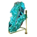 Chrysocolla Pseudomorph After Malachite Pseudomorph after Azurite with Quartz - image 8