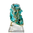 Chrysocolla Pseudomorph After Malachite Pseudomorph after Azurite with Quartz - image 10