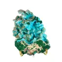Chrysocolla Pseudomorph After Malachite Pseudomorph after Azurite with Quartz - image 2