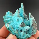 Chrysocolla pseudomorph with Malachite, Quartz - image 2