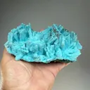 Chrysocolla pseudomorph with Malachite, Quartz - image 2