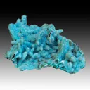 Chrysocolla pseudomorph with Malachite, Quartz - image 1