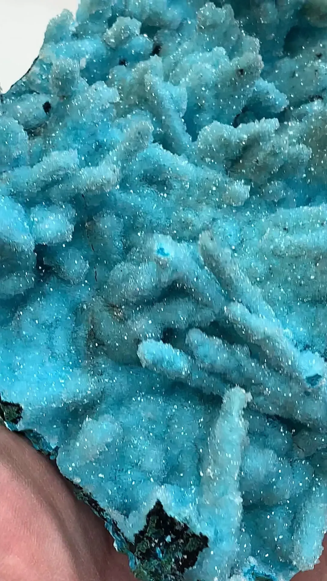 Chrysocolla pseudomorph with Malachite, Quartz - image 2